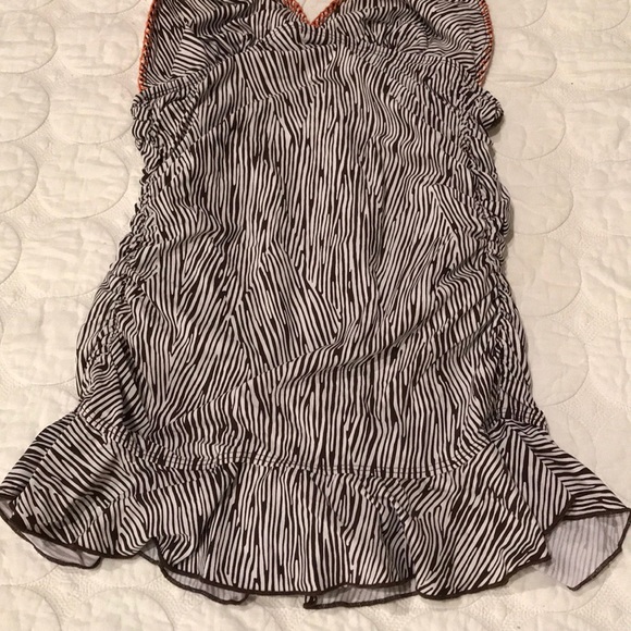 {Kenneth Cole Reaction} Retro Skirt Halter Suit SM - Picture 3 of 8